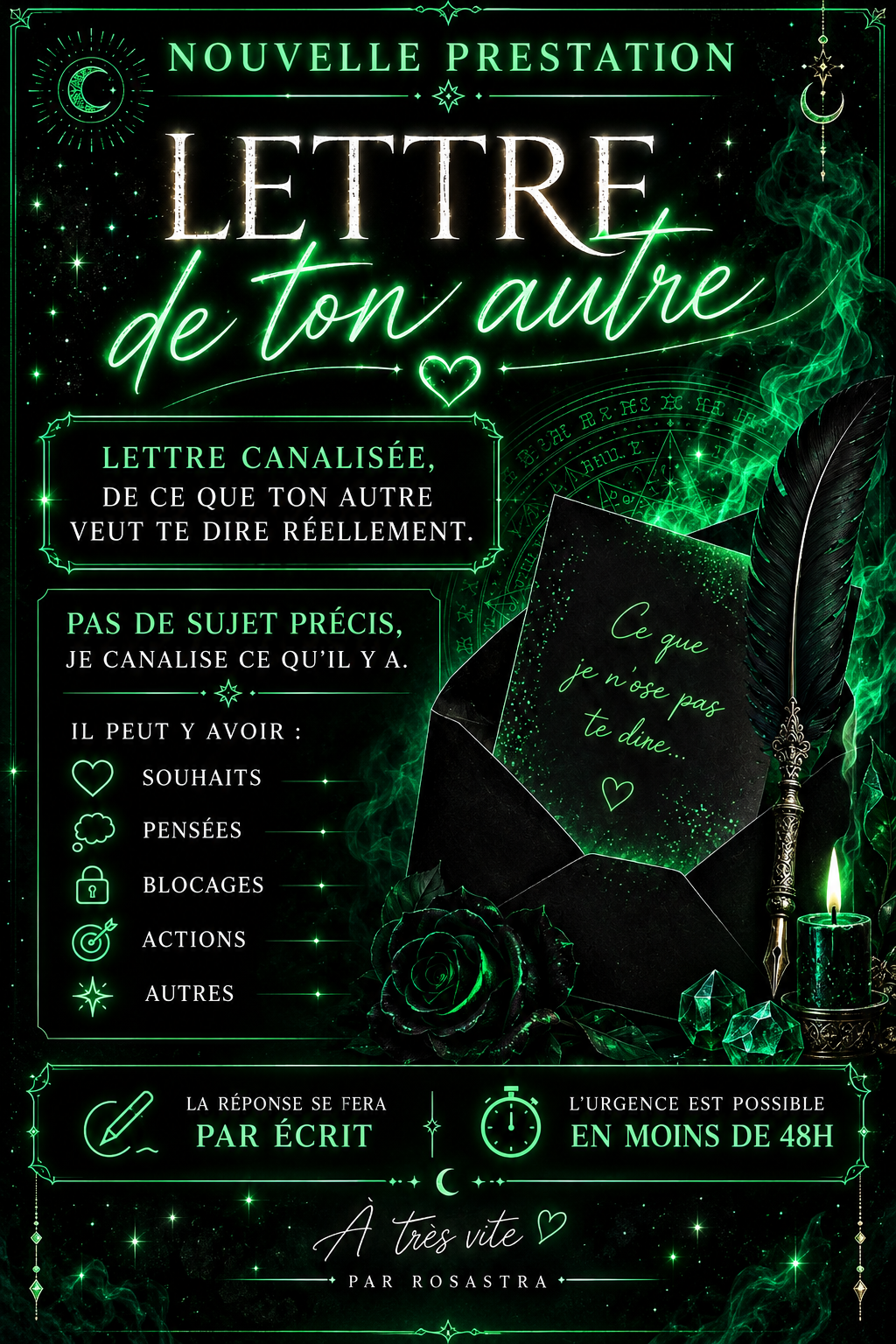 Lettre Canalisée de ton autre