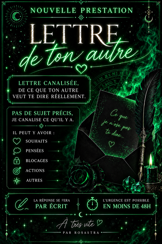 Lettre Canalisée de ton autre